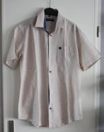 beige overhemd korte mouwen maat L 41- 42, Ophalen of Verzenden, Gedragen, Beige, Halswijdte 41/42 (L)