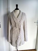 MARC AUREL bouclé vest met franjes mt. M, Kleding | Dames, Truien en Vesten, Maat 38/40 (M), Marc Aurel, Verzenden, Beige