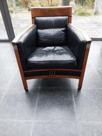 artdeco stoel 66cm diep, Huis en Inrichting, Fauteuils, Ophalen, Gebruikt, Minder dan 75 cm, Artdeco