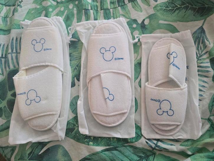 NIEUW Disneyland HongKong Resort slippers / badslippers, Verzamelen, Disney, Nieuw, Mickey Mouse, Ophalen of Verzenden