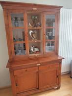 VITRINE / BUFFET KAST  Kersenhout, Ophalen, Gebruikt, 100 tot 150 cm, 200 cm of meer