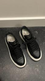 Oversized Leather Sneaker van Alexander McQueen in zwart, Verzenden, Zwart, Alexander mcqueen, Sneakers of Gympen