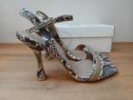Nikkie Croco Heals / sandalettes / hakken maat 41 nieuw, Zwart, Nieuw, Nikkie, Sandalen of Muiltjes