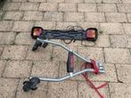 Fietsendrager met verlichting en kentekenplaathouder, Ophalen, Gebruikt