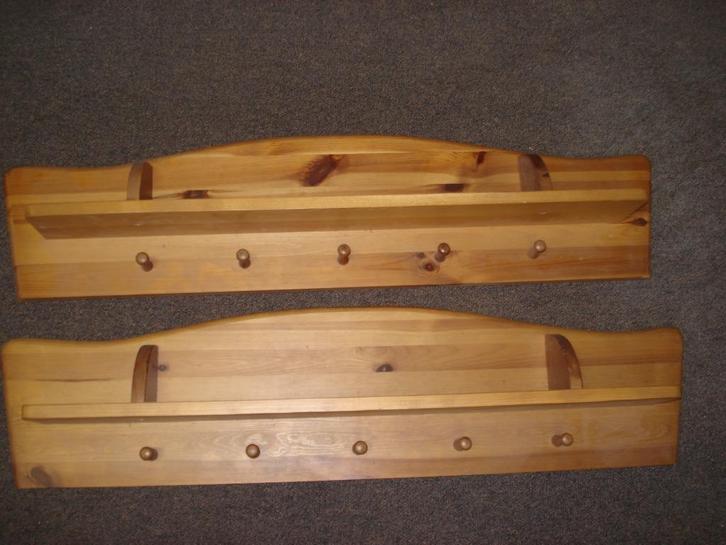 2x  wandplank  Wandplank  Grenen / Nieuwstaat   113 x 27 cm, Huis en Inrichting, Woonaccessoires | Wandplanken en Boekenplanken