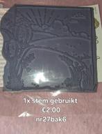 Stempel gebruikt, Hobby en Vrije tijd, Stempelen, Ophalen of Verzenden, Overige typen