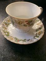 Vintage kop en schotel - Eschenbach Bavaria, Ophalen of Verzenden, Gebruikt, Porselein, Kop en/of schotel