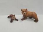 Disney 2x figuren Brother Bear, Ophalen of Verzenden, Overige figuren, Gebruikt, Beeldje of Figuurtje