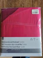 Satijnen dekbedovertrek 240x200/220, Huis en Inrichting, Slaapkamer | Beddengoed, Ophalen, Nieuw, Tweepersoons, Dekbedovertrek