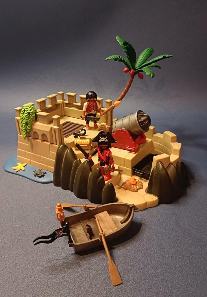 Playmobil 4007 Superset Piratenvesting, Kinderen en Baby's, Speelgoed | Playmobil, Zo goed als nieuw, Complete set, Ophalen of Verzenden