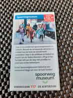 kortingsbon spoorwegmuseum, Tickets en Kaartjes, Kortingsbon, Overige typen, Drie personen of meer