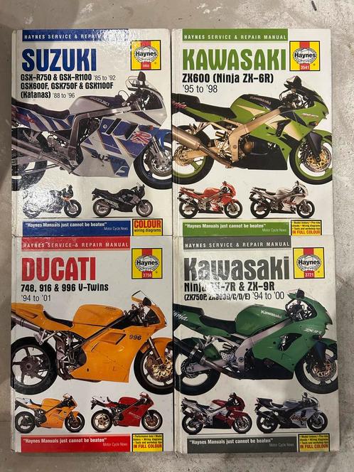 ≥ Service & Reparatie Handleidingen - Suzuki, Kawasaki, Ducati