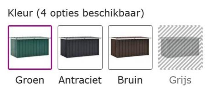 Opbergbox tuinkist tuinbox tuinkussens 129x67x65 GRTS BZRGD!, Tuin en Terras, Tuinmeubel-accessoires, Nieuw, Verzenden