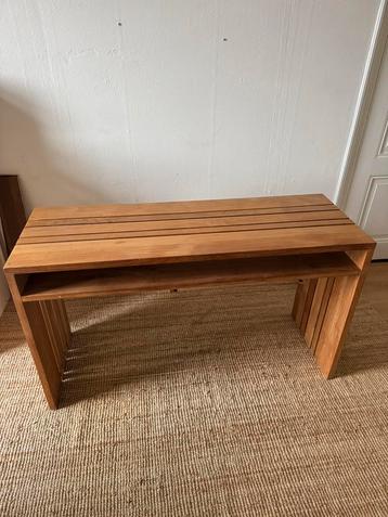 Houten Bureau - 120cm breed beschikbaar voor biedingen