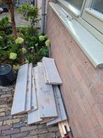 Steigerhouten planken af te halen, Doe-het-zelf en Verbouw, Hout en Planken, Ophalen, Gebruikt, 25 tot 50 mm, Plank