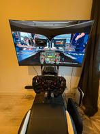 Gameseat Racesim met Redbull Fanatec Stuur, Ophalen, Zo goed als nieuw