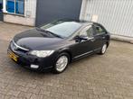 Honda Civic 1.3 Vtec Hybrid 4DR C-tr. 2008 Zwart, Auto's, Honda, 65 €/maand, Beige, Zwart, USB