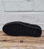 JHAY - Leren platform veterschoenen maat 37 - Nieuw €129, JHAY, Zwart, Nieuw, Ophalen of Verzenden