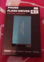 4TB SSD Hoge Snelheid Externe Harde Schijf, Computers en Software, Harde schijven, SSD, Nieuw, Ophalen of Verzenden, 4TB