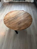 Mango houten salontafel, Ophalen, Rond, 50 tot 100 cm, Zo goed als nieuw