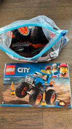 Lego City 60180 Monster Truck, Kinderen en Baby's, Speelgoed | Duplo en Lego, Ophalen of Verzenden, Zo goed als nieuw, Losse stenen