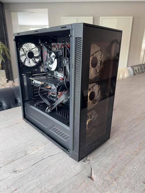 Sharkoon Gaming PC, Computers en Software, Desktop Pc's, Zo goed als nieuw, 3 tot 4 Ghz, SSD, Gaming, Ophalen