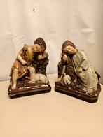 Gipsen beelden Jezus en St. Janneke, Antiek en Kunst, Ophalen of Verzenden