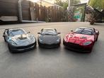 3X 1:24 modelauto’s + 1:32 schaal Lamborghini Reventón grijs, Ophalen of Verzenden, Zo goed als nieuw, Auto, Bburago