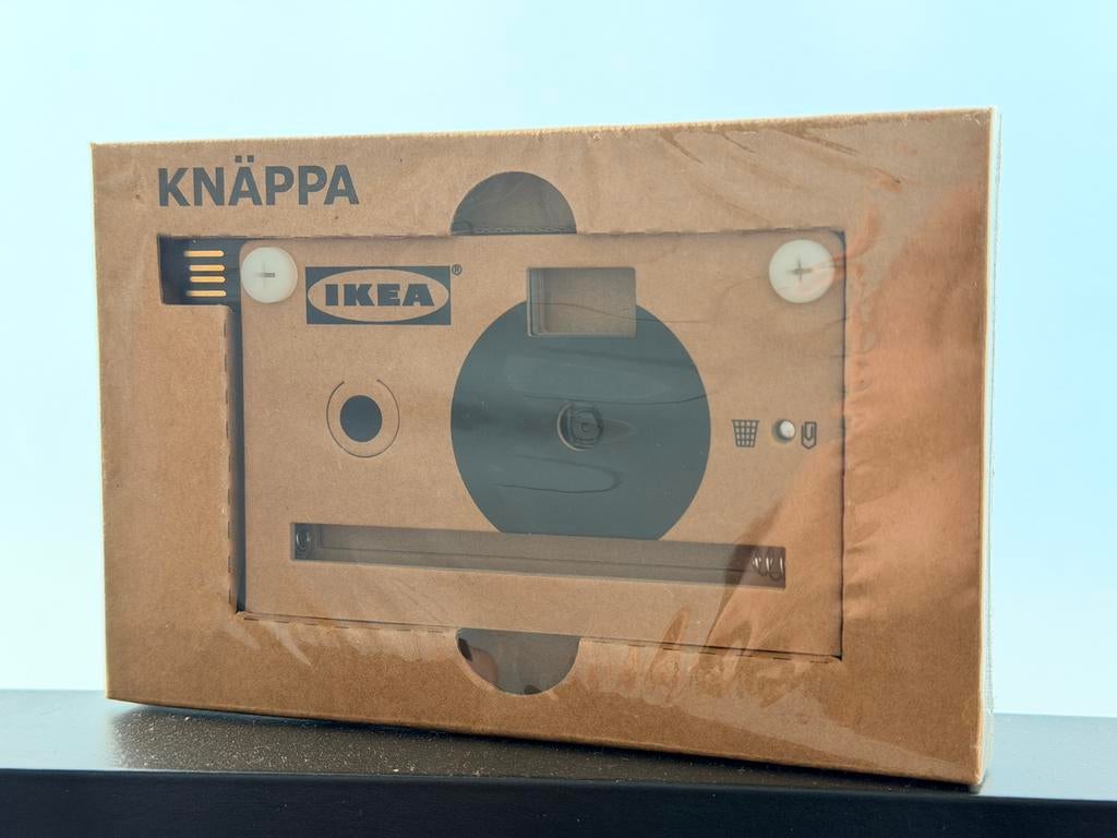 Ikea Knäppa camera - Zeldzaam collectors item, Audio, Tv en Foto, Fotocamera's Digitaal, Zo goed als nieuw, Overige Merken, Geen optische zoom