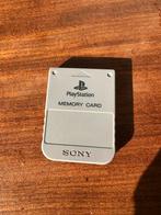 Playstation 1 memorycard origineel, Ophalen of Verzenden, Zo goed als nieuw, Met 1 controller