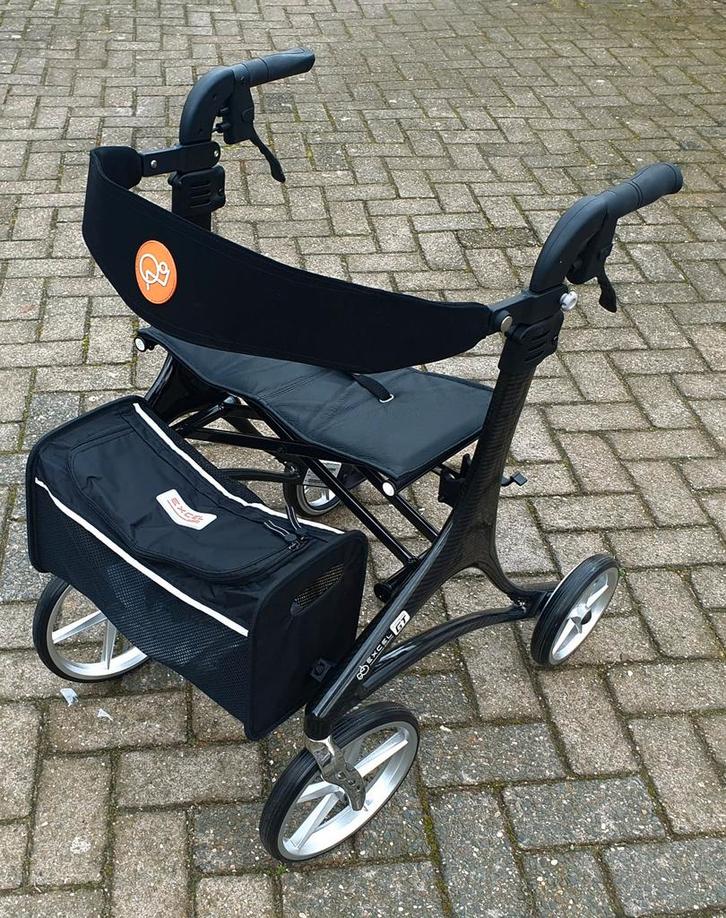 Lichtgewicht Rollator Excel GT Carbon 5 kg NIEUW, Diversen, Rollators, Nieuw, Lichtgewicht, Ophalen of Verzenden