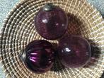 Heksenballen. 3 x paarse heksenbal., Diversen, Kerst, Ophalen of Verzenden, Zo goed als nieuw