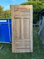 Geloogd grenen deur, Doe-het-zelf en Verbouw, Deuren en Horren, Ophalen, Gebruikt, 80 tot 100 cm, 215 cm of meer