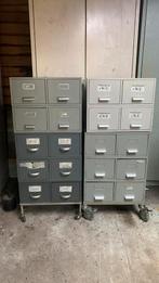 Te koop old skool dokters archiefkast, Huis en Inrichting, Ophalen, Zo goed als nieuw, 25 tot 50 cm, Metaal