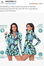 UNIQUEBELLA Rash Guard Zwempak xs - Nieuw!, Ophalen, Nieuw, Badpak, UNIQUEBELLA