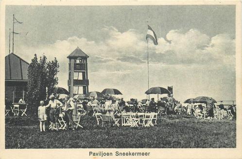 (701-234-027) Sneek Paviljoen Sneekermeer, Verzamelen, Ansichtkaarten | Nederland, Friesland, Verzenden
