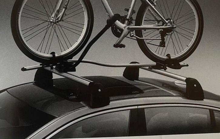 Fietsdrager voor MTB of toerfiets, Auto diversen, Fietsendragers, Nieuw, Dakdrager, 1 fiets, Brede banden, Ophalen of Verzenden