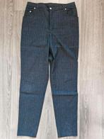 Krijtstreep broek Miss Etam maat 46, Ophalen of Verzenden, Nieuw, Grijs, Broek of Spijkerbroek