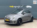 Fiat 500 C 0.9 TwinAir Turbo Sport Cabrio *carplay *cruise, Gebruikt, Zwart, Cabriolet, Leder en Stof