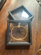 PANDORA MOMENTS SPRANKELENDE CROWN O SNAKE CHAIN ARMBAND, Ophalen of Verzenden, Zo goed als nieuw, Goud