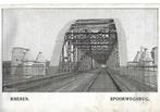 rhenen  spoorwegen  brug  schnabel sc 1900  9x13cm, Verzamelen, Foto's en Prenten, Verzenden, Zo goed als nieuw, Voor 1940, Prent