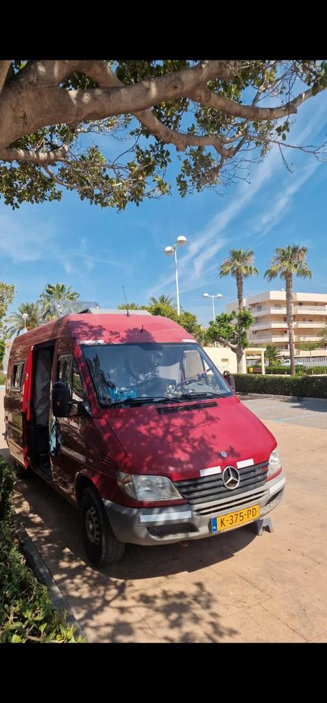 Mercedes sprinter camper 124.000km! Off grid, Caravans en Kamperen, Campers, Particulier, Bus-model, Mercedes-Benz, Ophalen