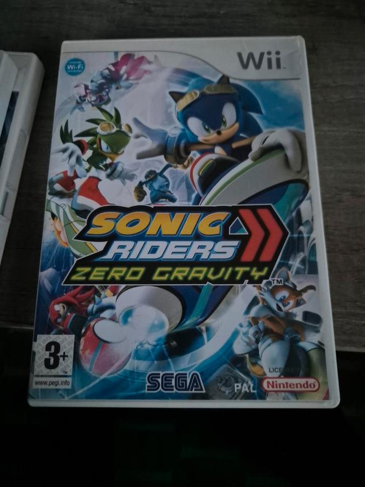 Sonic Riders: Zero Gravity - Wii, Spelcomputers en Games, Games | Nintendo Wii, Gebruikt, Racen en Vliegen, 1 speler, Vanaf 3 jaar