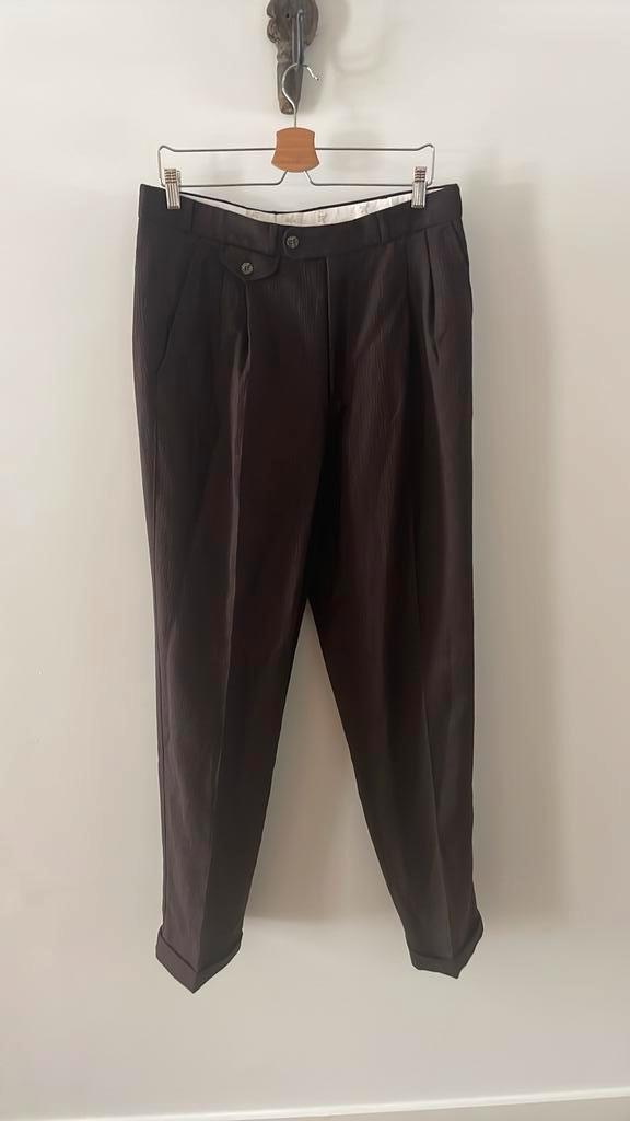 Vintage pantalon van Gardeur, Kleding | Heren, Broeken en Pantalons, Zo goed als nieuw, Maat 46 (S) of kleiner, Zwart, Ophalen of Verzenden