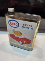 Olieblik esso, Verzamelen, Ophalen of Verzenden, Gebruikt