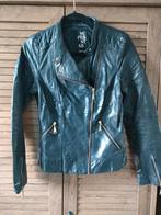 Superstar | Leren biker jack | Maat S, Kleding | Dames, Ophalen of Verzenden, Zo goed als nieuw, Zwart