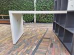 Expedit bureau wit koppelbaar aan wandkast  115x78x75, Huis en Inrichting, Bureaus, Ophalen, In hoogte verstelbaar, Gebruikt, Bureau