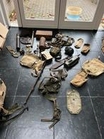 Partij ww2 spul en naoorlogs helm para airborne duits, Verzamelen, Militaria | Tweede Wereldoorlog, Ophalen of Verzenden, Duitsland