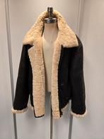 Heren lammy coat pilotenjas - maat 56 / XL - lamsleer, Ophalen of Verzenden, Zo goed als nieuw, Maat 56/58 (XL), Bruin