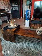 Salontafel 2 delig., Ophalen, Rechthoekig, 50 tot 100 cm, Minder dan 50 cm